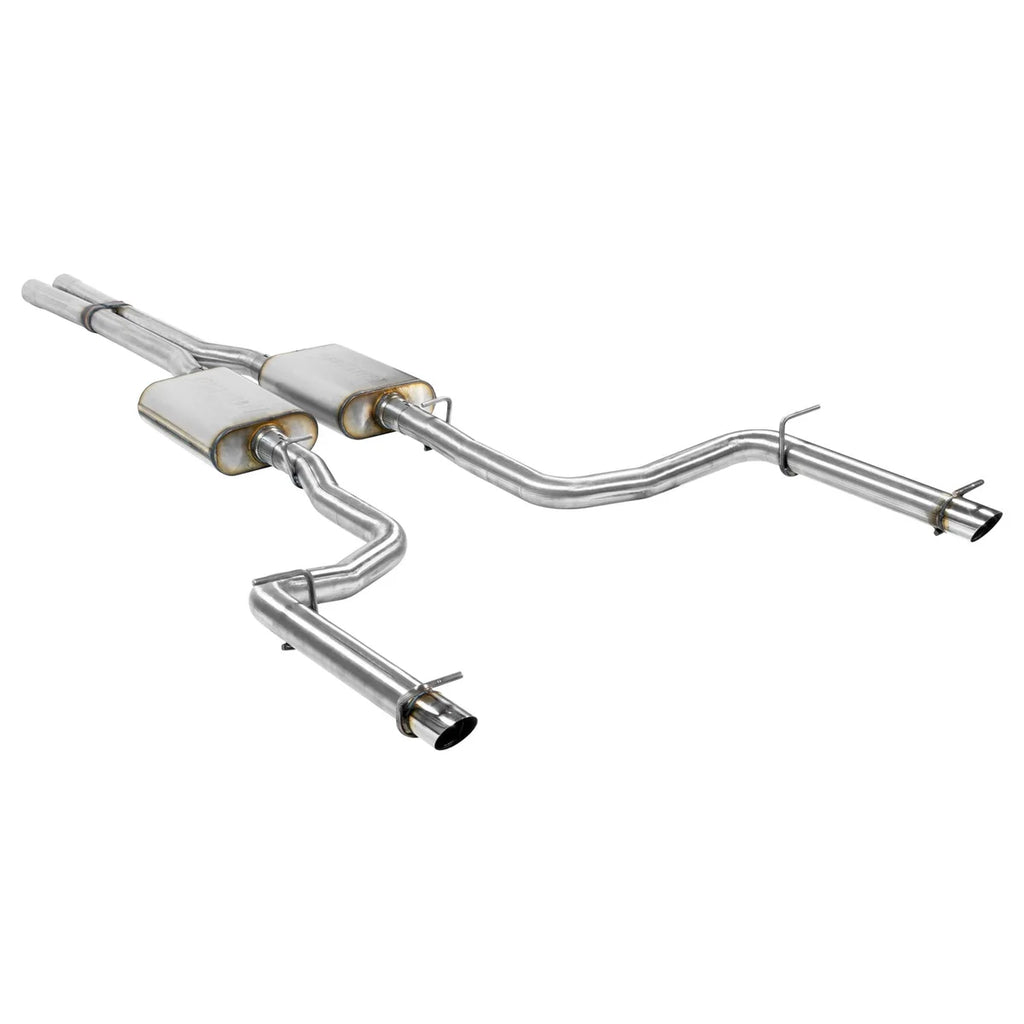 Flowmaster Flow FX Cat-back Exhaust System fits 2011-2014 Chrysler 300 / Dodge Charger - Back View