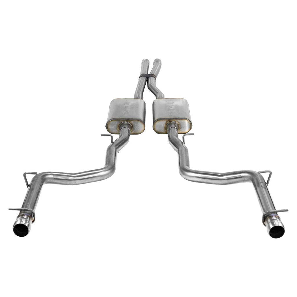 Flowmaster Flow FX Cat-back Exhaust System fits 2015-2016 Dodge Challenger R/T - Side View