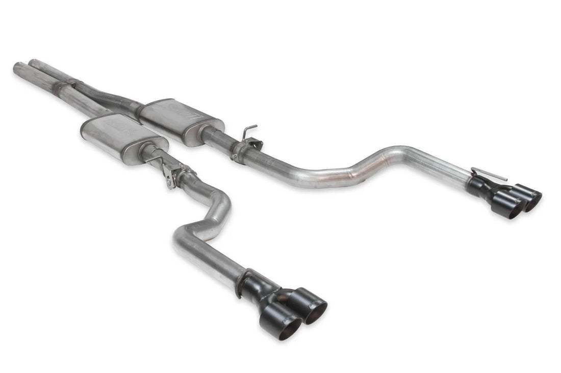 Flowmaster Flow FX Cat-back Exhaust System fits 2017-2023 Dodge Challenger - Side View