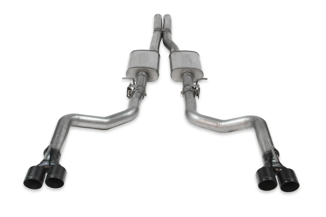 Flowmaster Flow FX Cat-back Exhaust System fits 2017-2023 Dodge Challenger - Back View