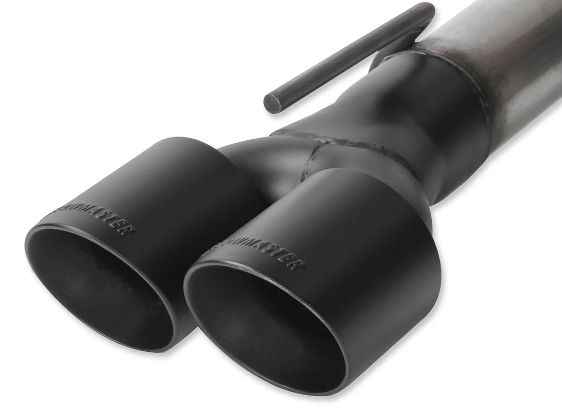 Flowmaster Flow FX Cat-back Exhaust System fits 2017-2023 Dodge Challenger - Installation View