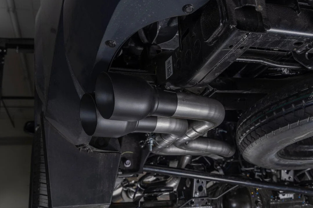 Flowmaster Flow FX Cat-back Exhaust System fits 2024 Toyota Tacoma HEV / 2025 Toyota Tacoma Limited - Installation View