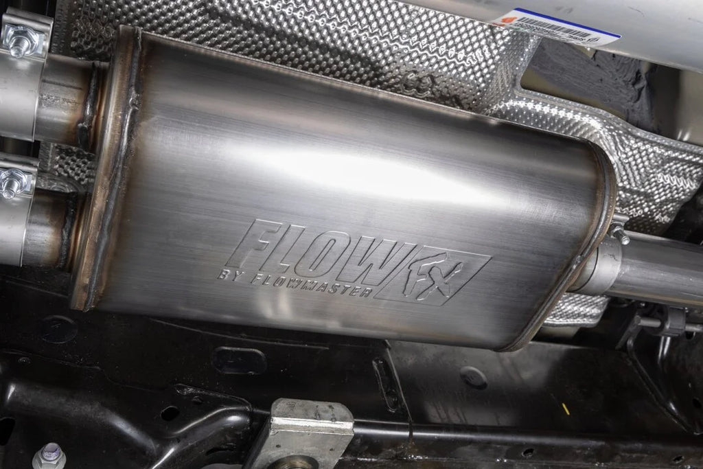 Flowmaster Flow FX Cat-back Exhaust System fits 2024 Toyota Tacoma HEV / 2025 Toyota Tacoma Limited - Installation View