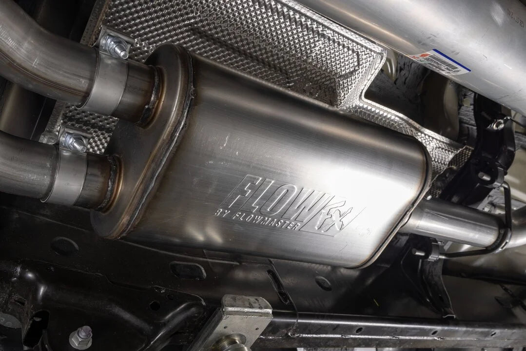 Flowmaster Flow FX Cat-back Exhaust System fits 2024 Toyota Tacoma HEV / 2025 Toyota Tacoma Limited - Installation View