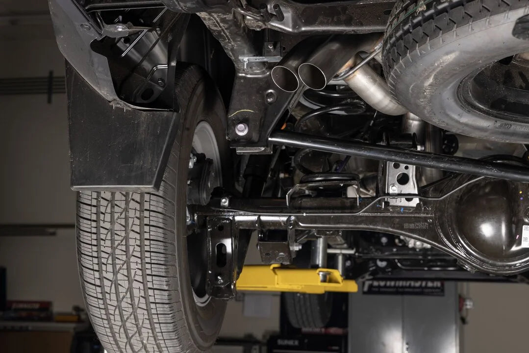 Flowmaster Flow FX Cat-back Exhaust System fits 2024 Toyota Tacoma HEV / 2025 Toyota Tacoma Limited - Installation View