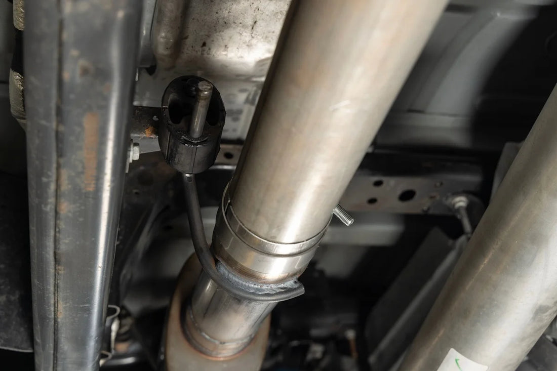 Flowmaster Flow FX Direct Fit Muffler fits 2014-2025 Ram 2500 / 3500 - Installation View