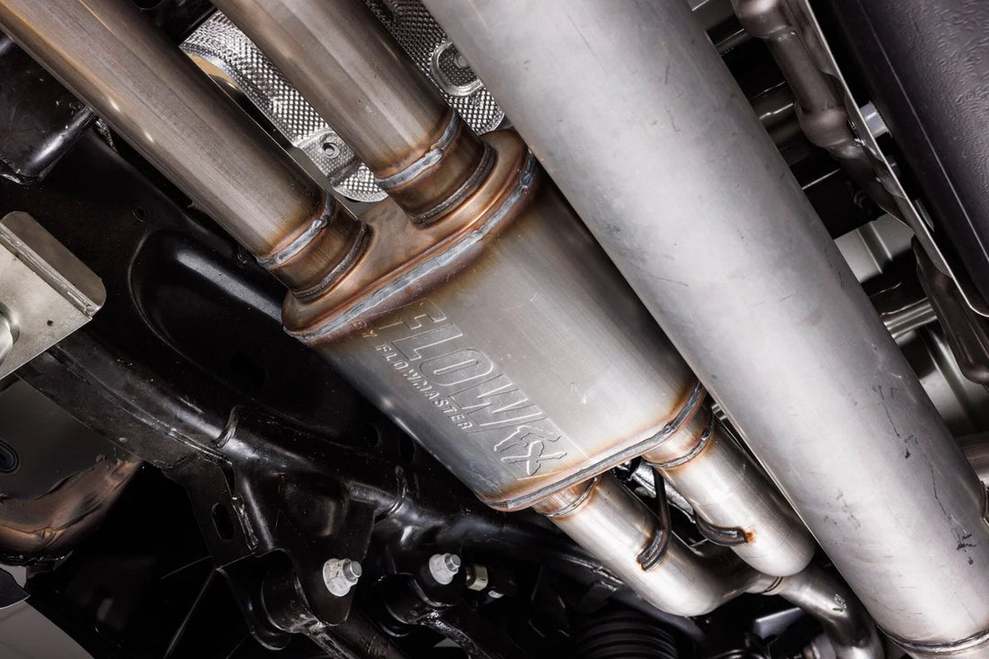 Flowmaster Flow FX Direct Fit Muffler fits 2025-2026 Ram 1500 Limited - Installation View