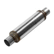 Load image into Gallery viewer, Flowmaster Flow FX Muffler - 2.50 In/Out - Round Body - Moderate Sound - Stainless Steel - Main Product View