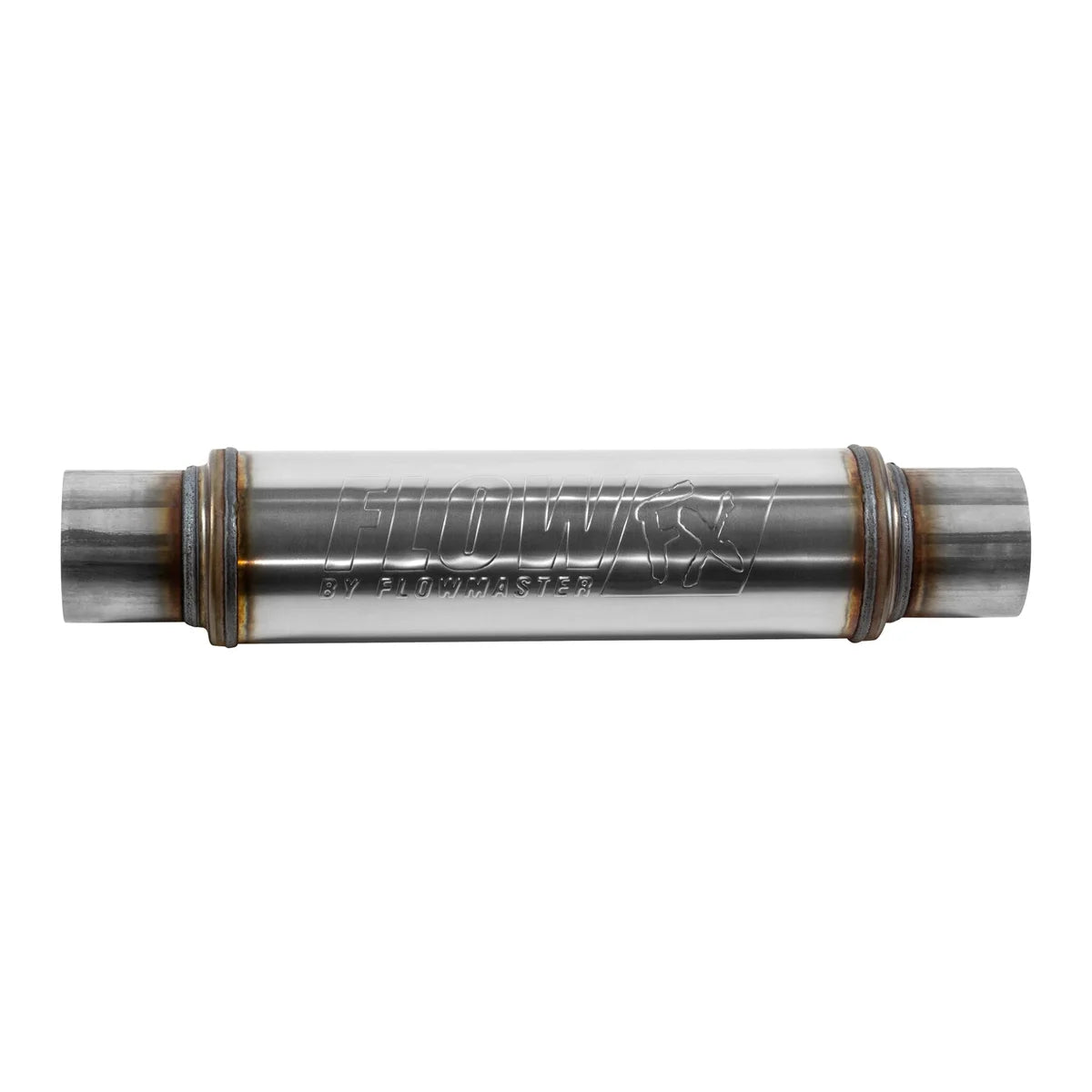 Flowmaster Flow FX Muffler - 3.00 In/Out - Round Body - Moderate ...