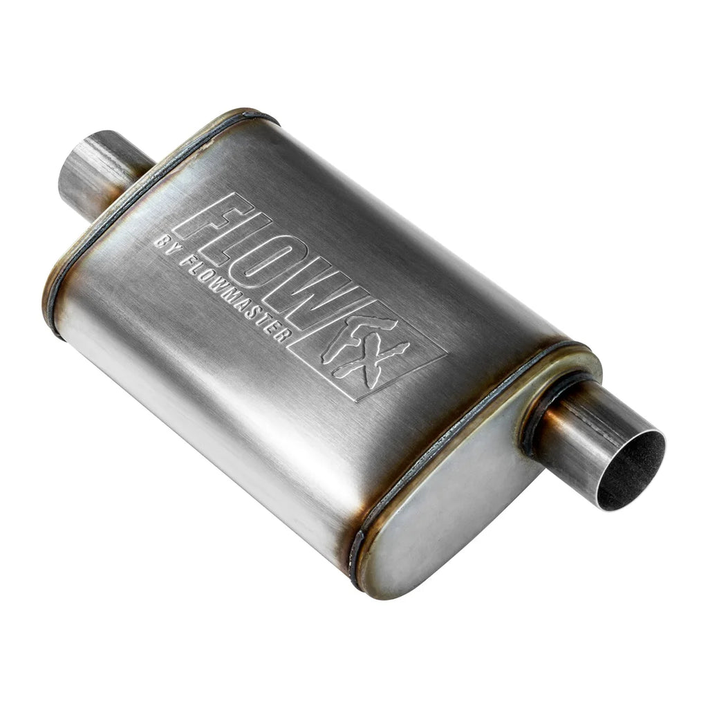 Flowmaster Flow FX Muffler fits 1976 1978-2007 Chevrolet / Dodge / Ford and more - Back View
