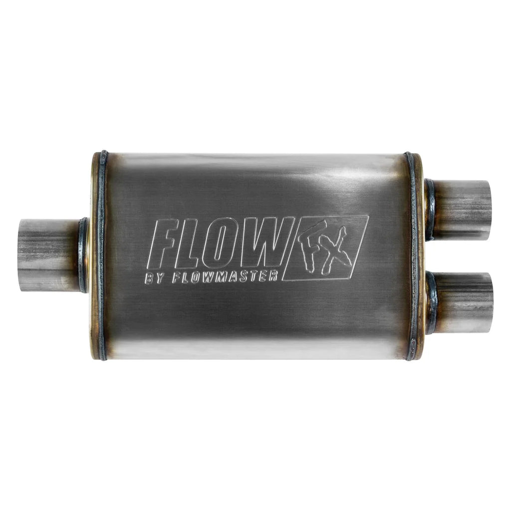 Flowmaster Flow FX Muffler fits 1980-1995 Chevrolet / Ford / GMC - Side View