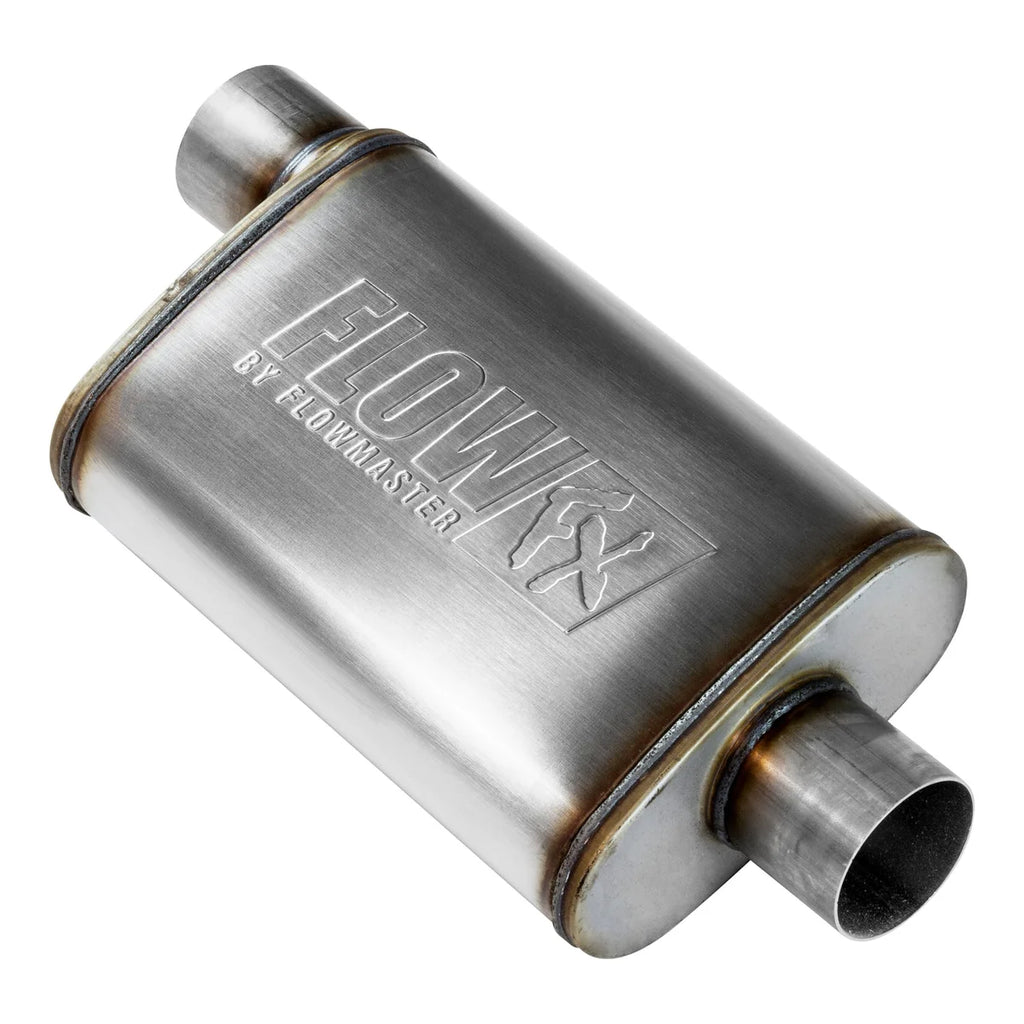 Flowmaster Flow FX Muffler fits 1987-1991 1994-1996 1999-2010 Chevrolet / Dodge / Ford and more - Back View