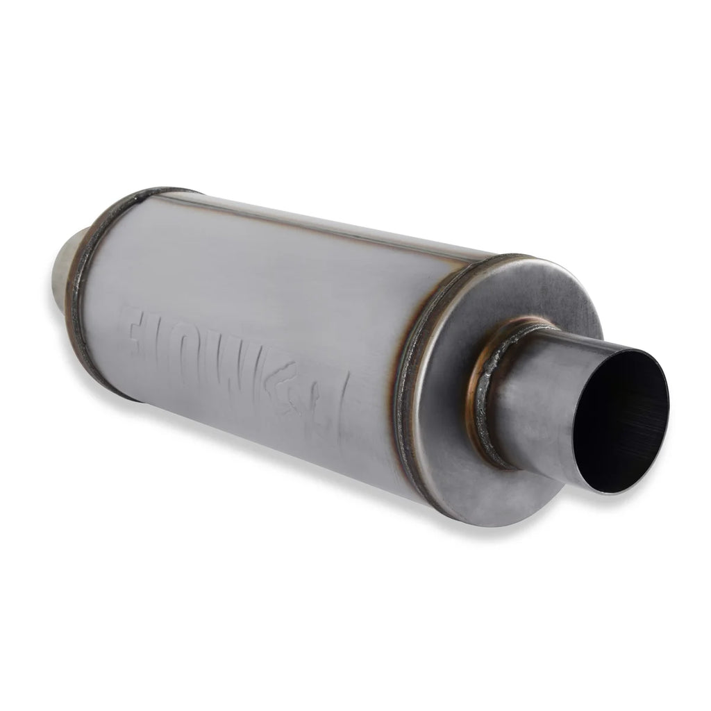 Flowmaster Flow FX Muffler fits 1992-1995 1999-2023 Chevrolet / Dodge / Ford and more - Side View