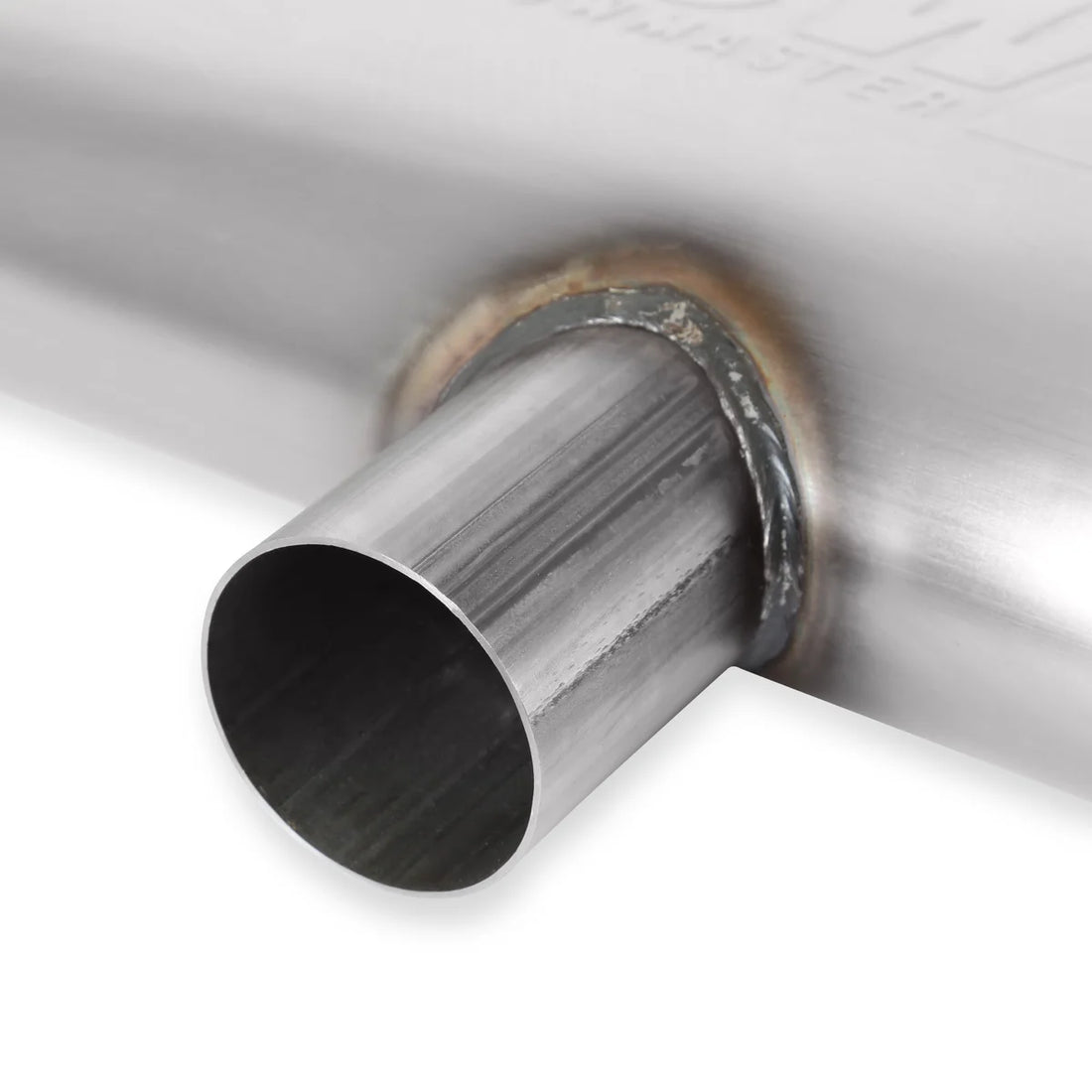Flowmaster Flow FX Muffler fits 2014-2025 Ford Bronco / Bronco Sport / Jeep Cherokee / Wrangler - Back View