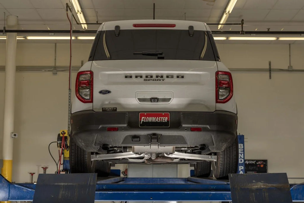 Flowmaster FlowFX Axle-Back Exhaust System fits 2021-2025 Ford Bronco Sport - Installation View
