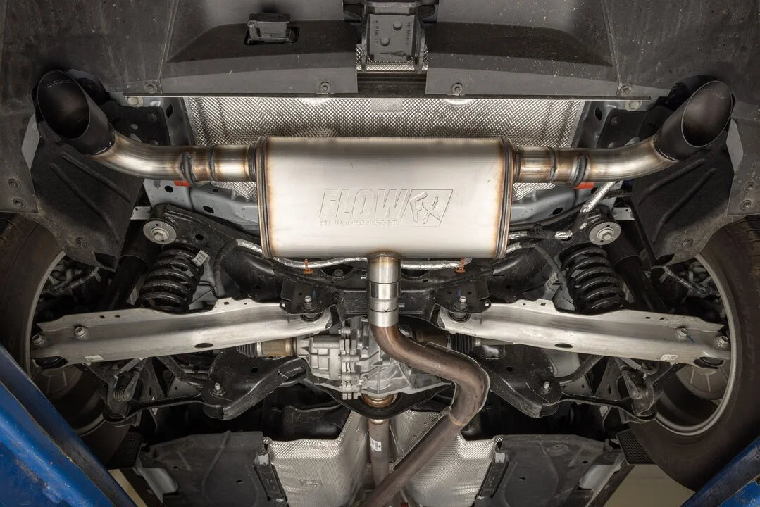 Flowmaster FlowFX Axle-Back Exhaust System fits 2021-2025 Ford Bronco Sport - Installation View