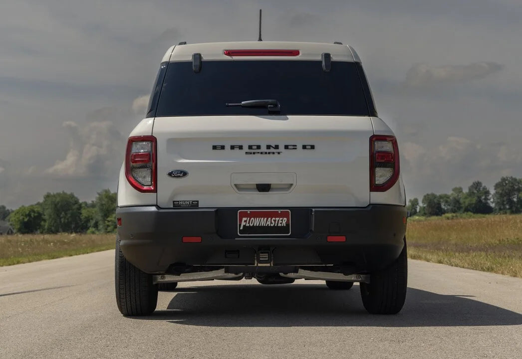Flowmaster FlowFX Axle-Back Exhaust System fits 2021-2025 Ford Bronco Sport - Installation View