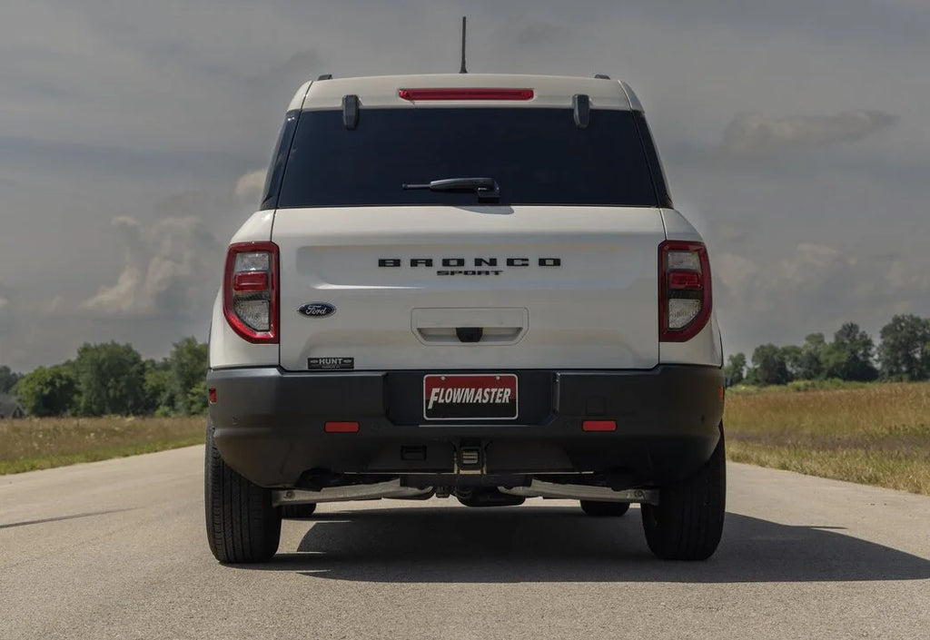 Flowmaster FlowFX Axle-Back Exhaust System fits 2021-2025 Ford Bronco Sport - Installation View