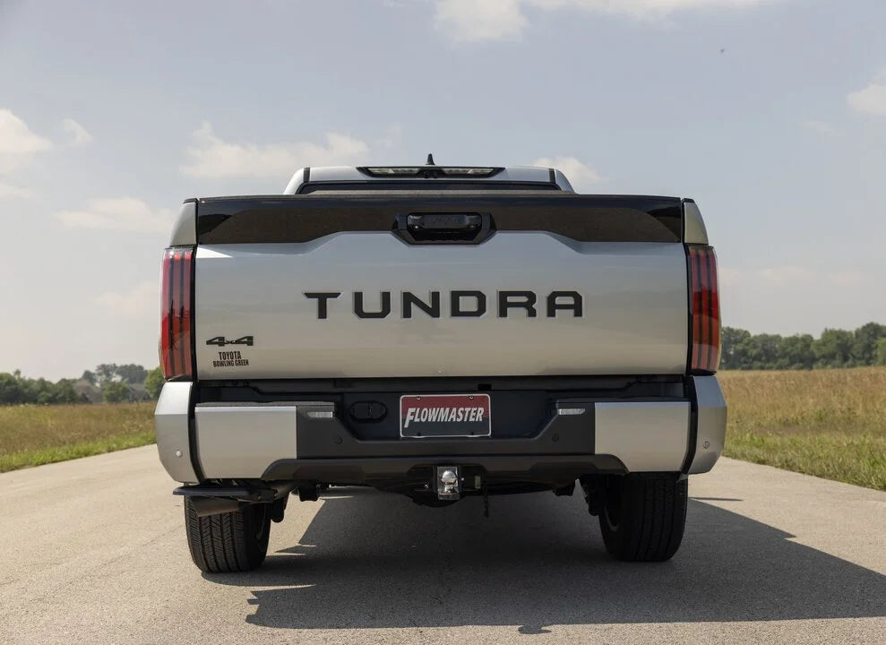 Flowmaster FlowFX Cat-Back Exhaust System fits 2022-2025 Toyota Tundra - Back View