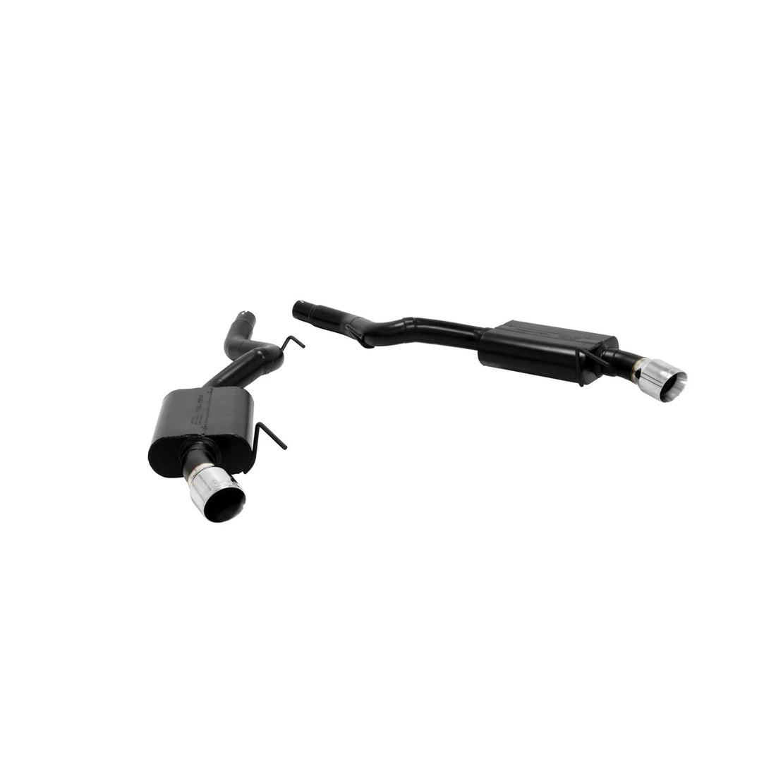 Flowmaster Flowmaster American Thunder Axle-back Exhaust System fits 2015-2017 Ford Mustang GT - Side View