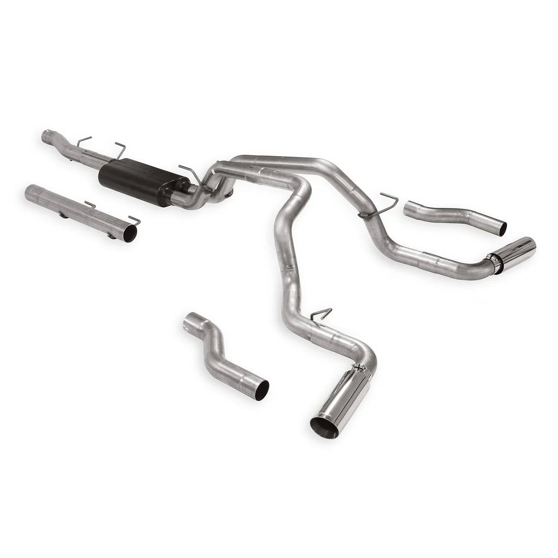 Flowmaster Flowmaster American Thunder Cat-Back Exhaust System fits 2014-2024 Ram 3500 - Side View