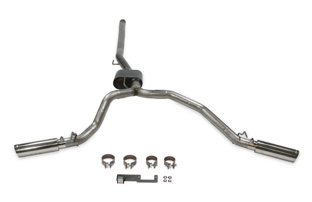 Flowmaster Flowmaster American Thunder Cat-Back Exhaust System fits 2020-2025 Jeep Gladiator - Back View