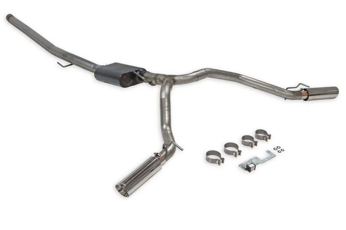 Flowmaster Flowmaster American Thunder Cat-Back Exhaust System fits 2020-2025 Jeep Gladiator - Installation View