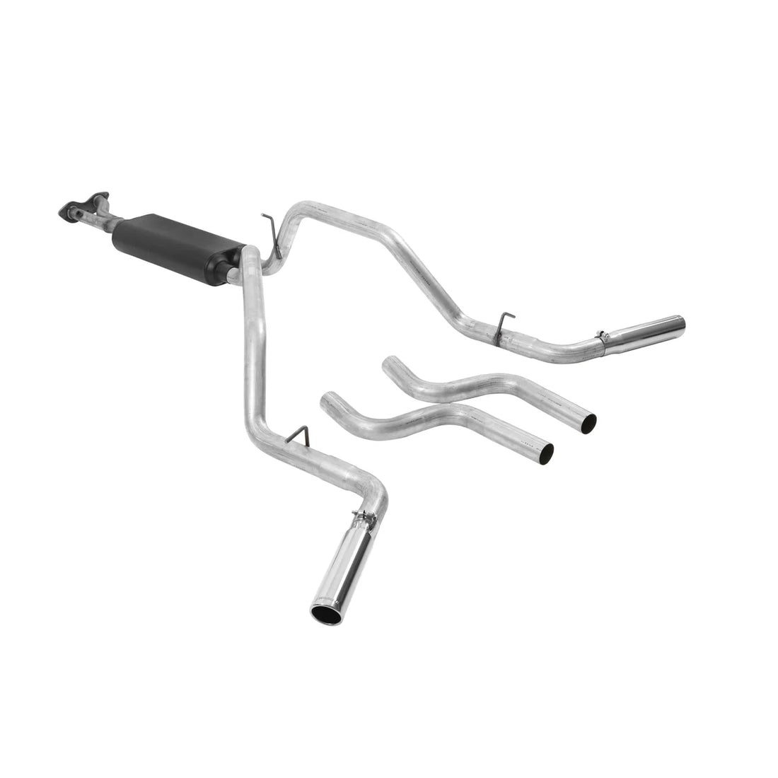 Flowmaster Flowmaster American Thunder Cat-back Exhaust System fits 1996-1999 Chevrolet C1500 / K1500 / GMC C1500 / K1500 - Installation Vi...