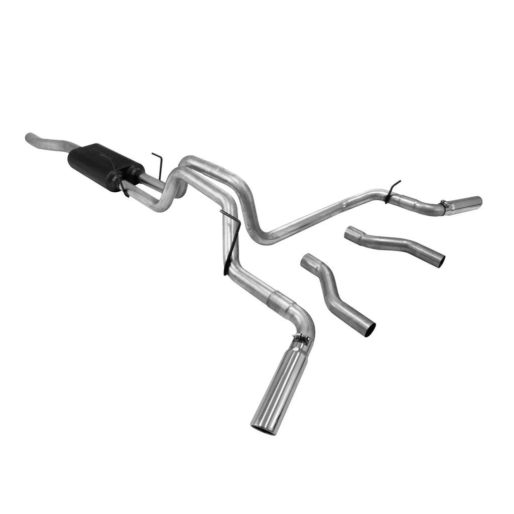 Flowmaster Flowmaster American Thunder Cat-back Exhaust System fits 2003-2012 Dodge Ram 1500 / Ram 2500 / Ram 3500 - Side ...
