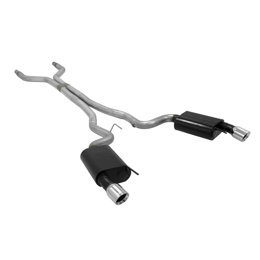 Flowmaster Flowmaster American Thunder Cat-back Exhaust System fits 2015-2017 Ford Mustang GT - Side View