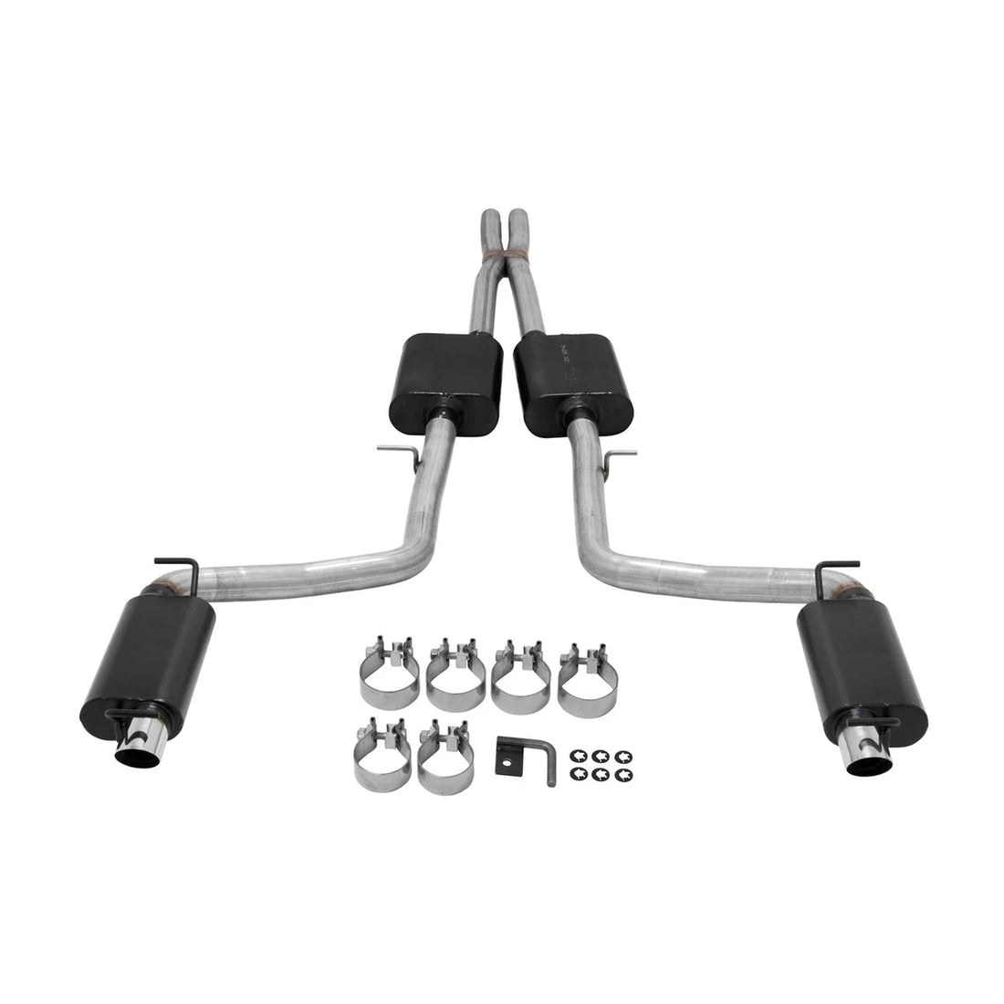 Flowmaster Flowmaster American Thunder Cat-back Exhaust System fits 2015-2023 Chrysler 300 / Dodge Charger - Back View