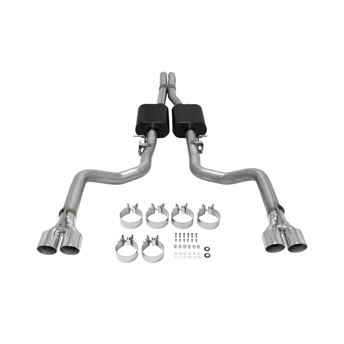 Flowmaster Flowmaster American Thunder Cat-back Exhaust System fits 2015-2023 Dodge Challenger - Back View