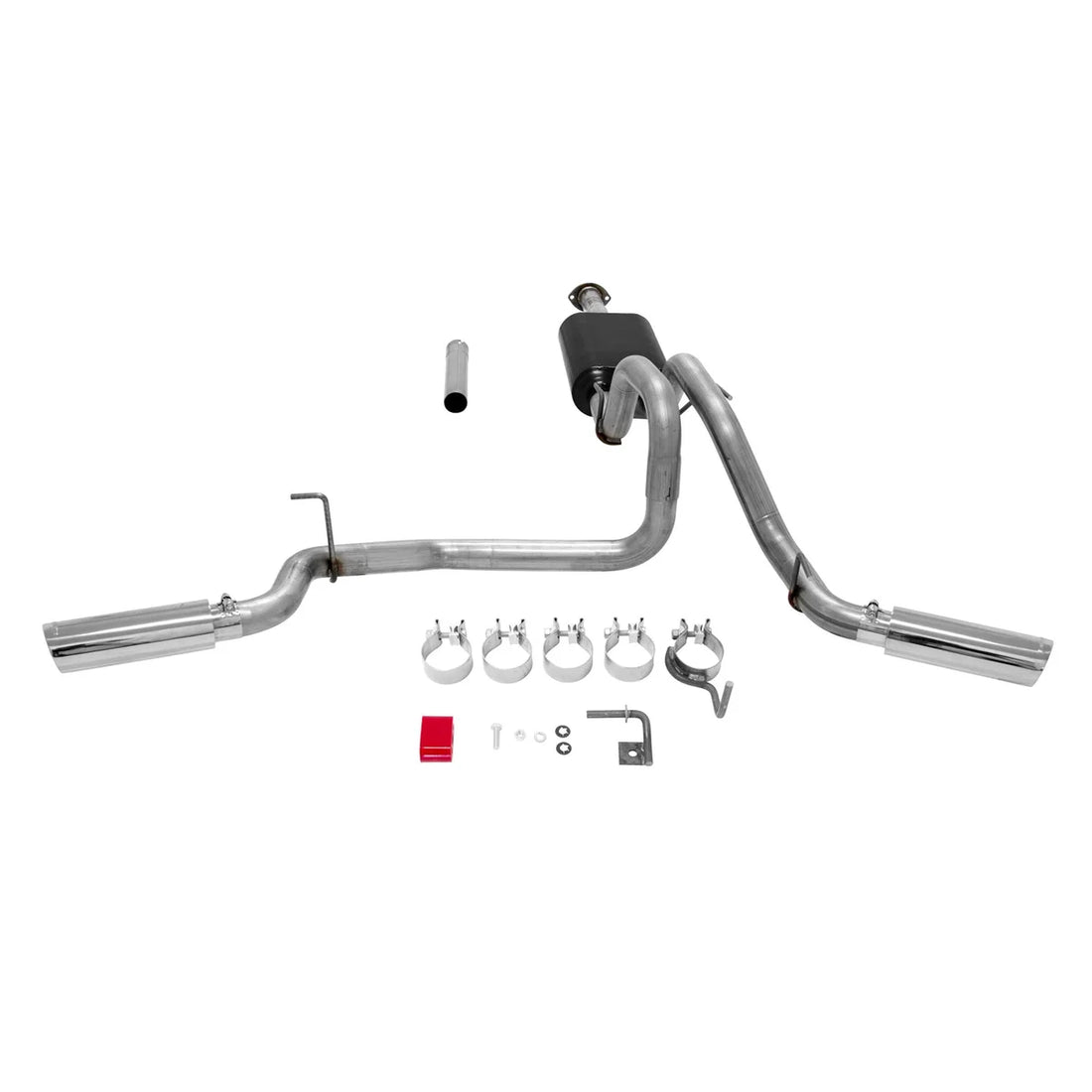 Flowmaster Flowmaster American Thunder Cat-back Exhaust System fits 2016-2023 Toyota Tacoma - Back View