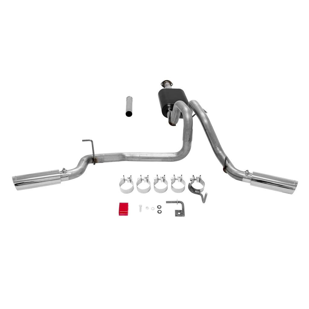 Flowmaster Flowmaster American Thunder Cat-back Exhaust System fits 2016-2023 Toyota Tacoma - Back View