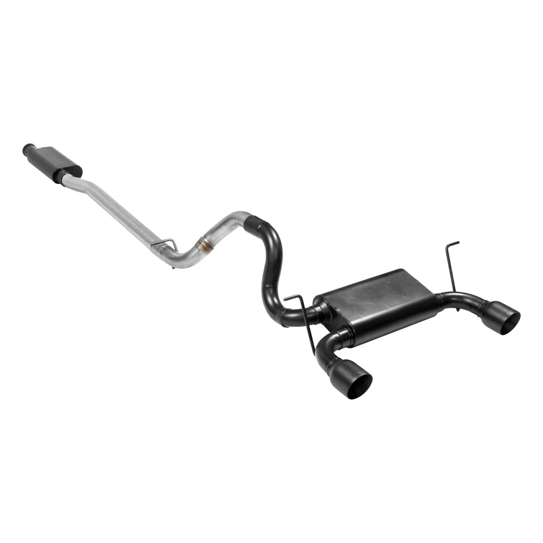 Flowmaster Flowmaster American Thunder Cat-back Exhaust System fits 2018-2026 Jeep Wrangler - Installation View