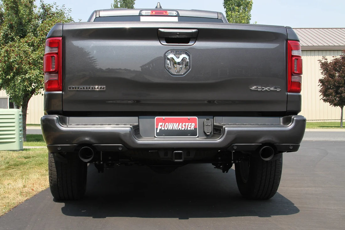 Flowmaster Flowmaster American Thunder Cat-back Exhaust System fits 2019-2024 2026 Ram 1500 - Installation View
