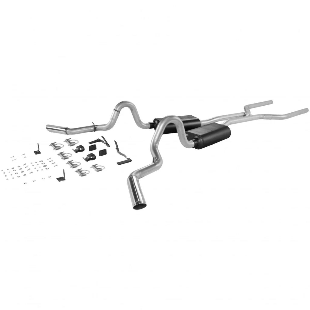 Flowmaster Flowmaster American Thunder Crossmember-Back Exhaust System fits 1964-1972 Chevrolet El Camino / GMC Sprint - M...
