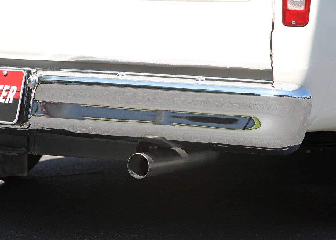 Flowmaster Flowmaster American Thunder Crossmember-Back Exhaust System fits 1967-1972 Ford F-100 / F-250 / F-350 - Additio...