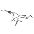 Load image into Gallery viewer, Flowmaster Flowmaster American Thunder Crossmember-Back Exhaust System fits 1967-1972 Ford F-100 / F-250 / F-350 - Side View
