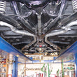 Load image into Gallery viewer, Flowmaster Flowmaster Crossmember-Back Exhaust System fits 1959-1964 Chevrolet Bel Air / Biscayne / Impala - Side View