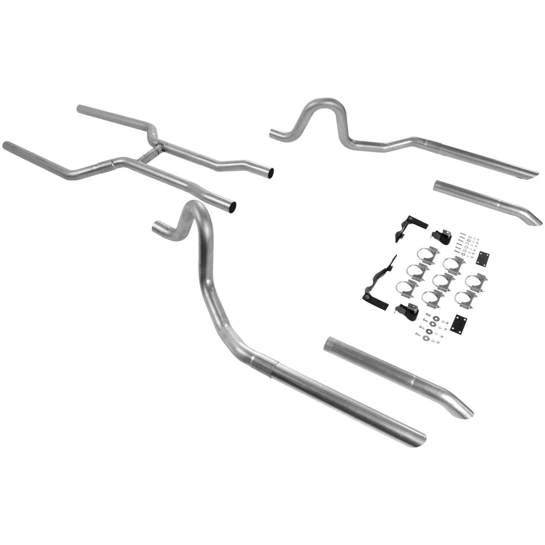 Flowmaster Flowmaster Crossmember-Back Exhaust System fits 1964-1972 Buick / Chevrolet / Oldsmobile - Installation View
