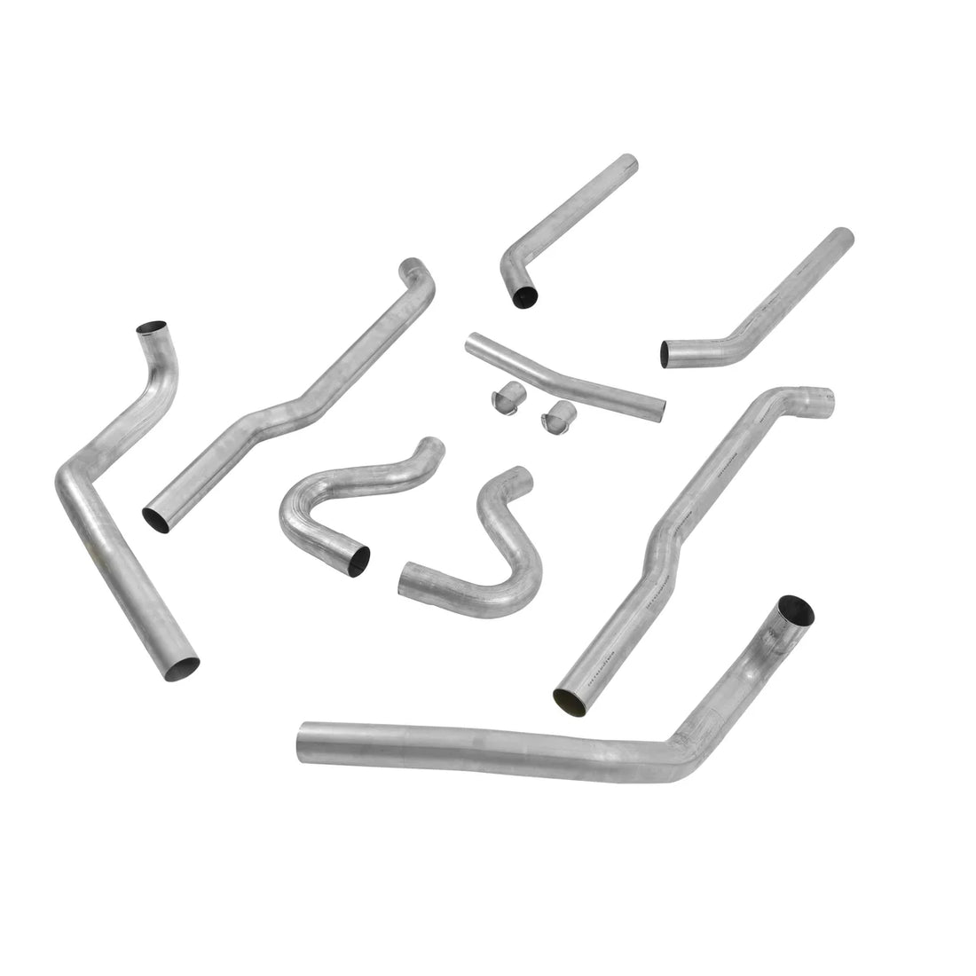 Flowmaster Flowmaster Crossmember-Back Exhaust System fits 1968-1972 Buick / Chevrolet / Oldsmobile / Pontiac - Side View