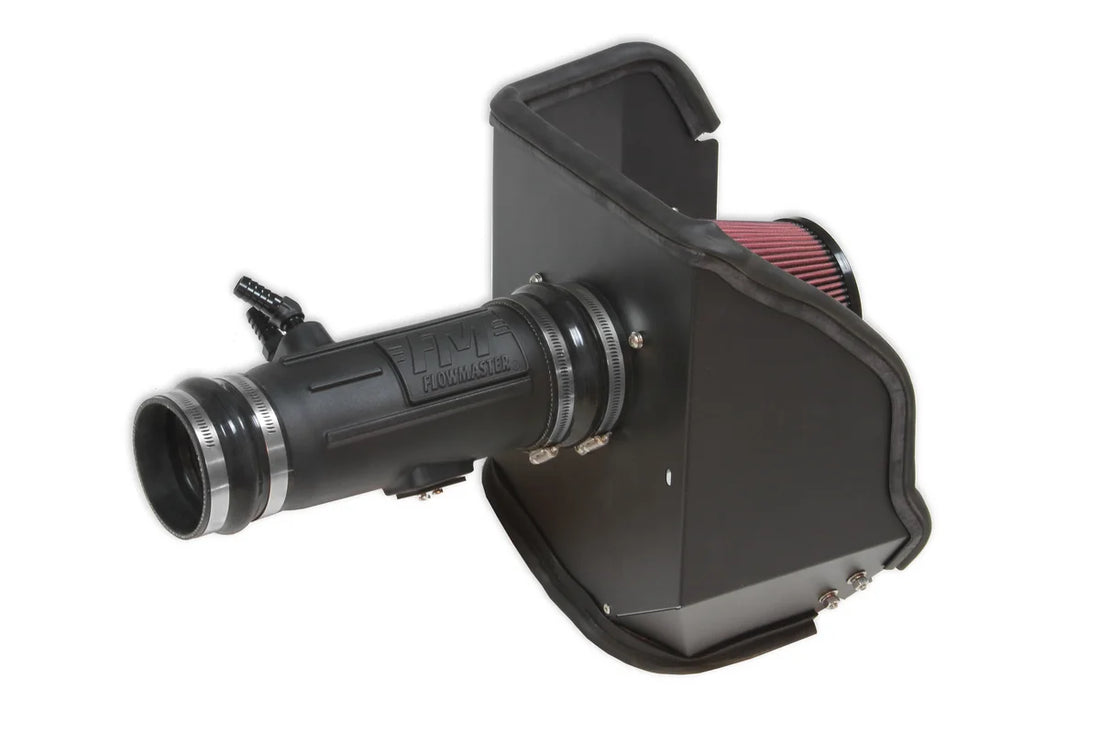 Flowmaster Flowmaster Delta Force Performance Air Intake fits 2017-2024 Nissan TITAN - Installation View