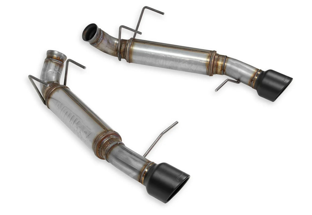 Flowmaster Flowmaster Flow FX Axle-Back Exhaust System fits 2011 Ford Mustang GT / 2012 Ford Mustang Boss 302 - Back View