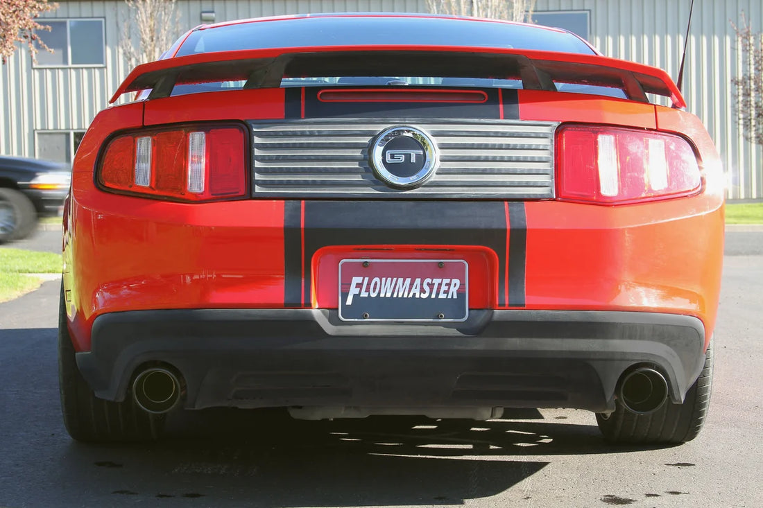 Flowmaster Flowmaster Flow FX Axle-Back Exhaust System fits 2011 Ford Mustang GT / 2012 Ford Mustang Boss 302 - Installati...