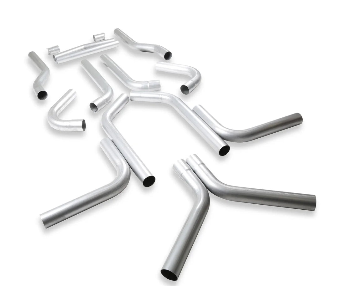 Flowmaster Flowmaster U-Fit Dual Exhaust Kit - Back View