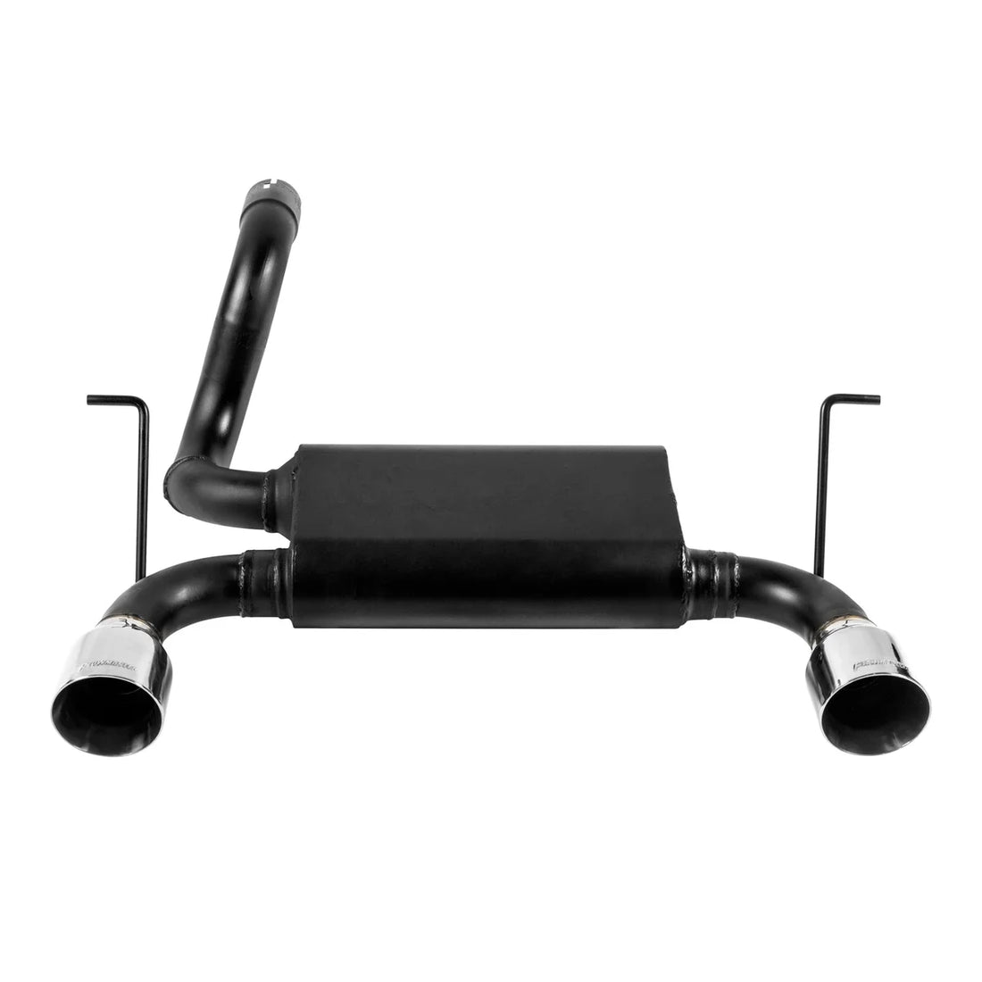 Flowmaster Force II Axle-Back Exhaust System fits 2018-2026 Jeep Wrangler - Side View