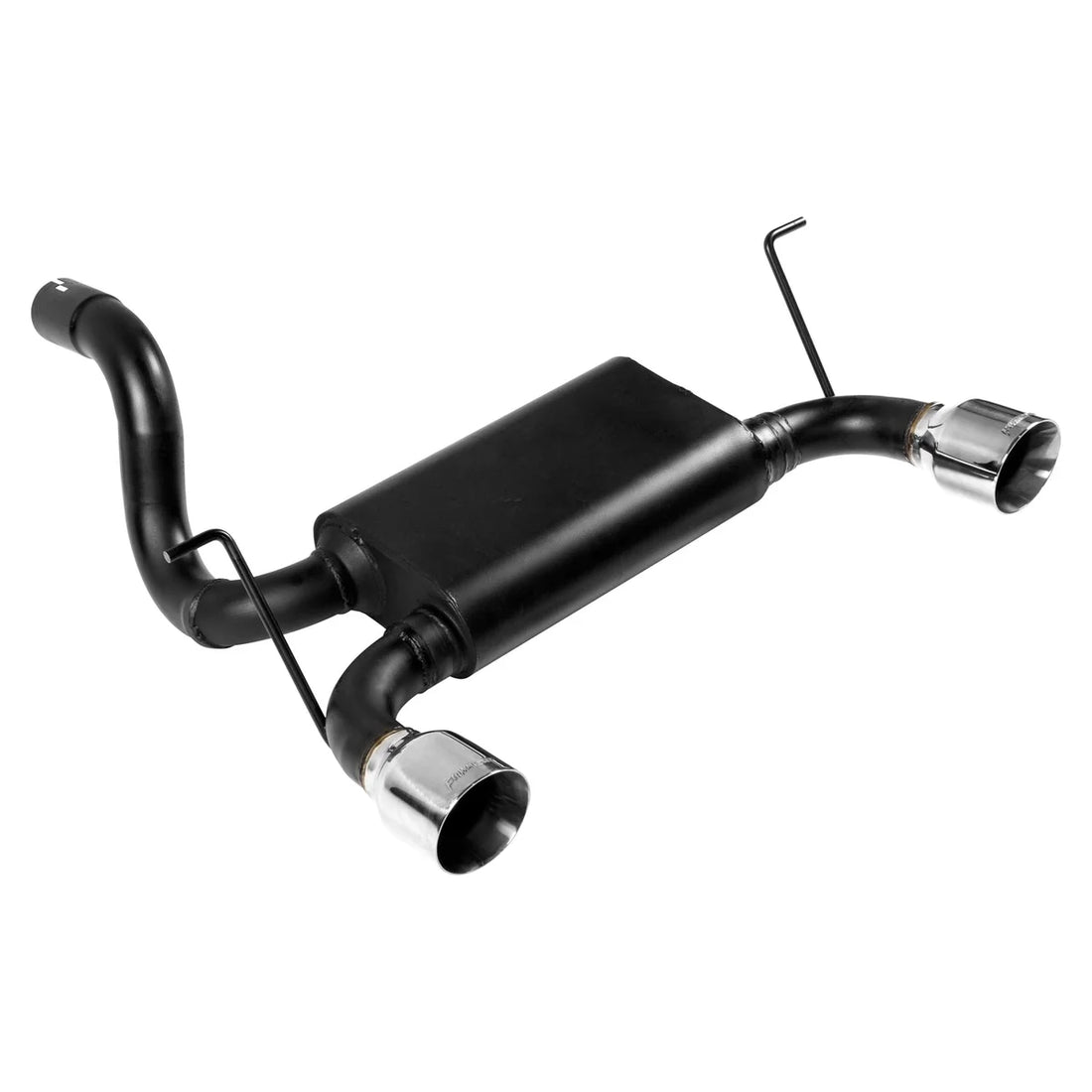 Flowmaster Force II Axle-Back Exhaust System fits 2018-2026 Jeep Wrangler - Back View