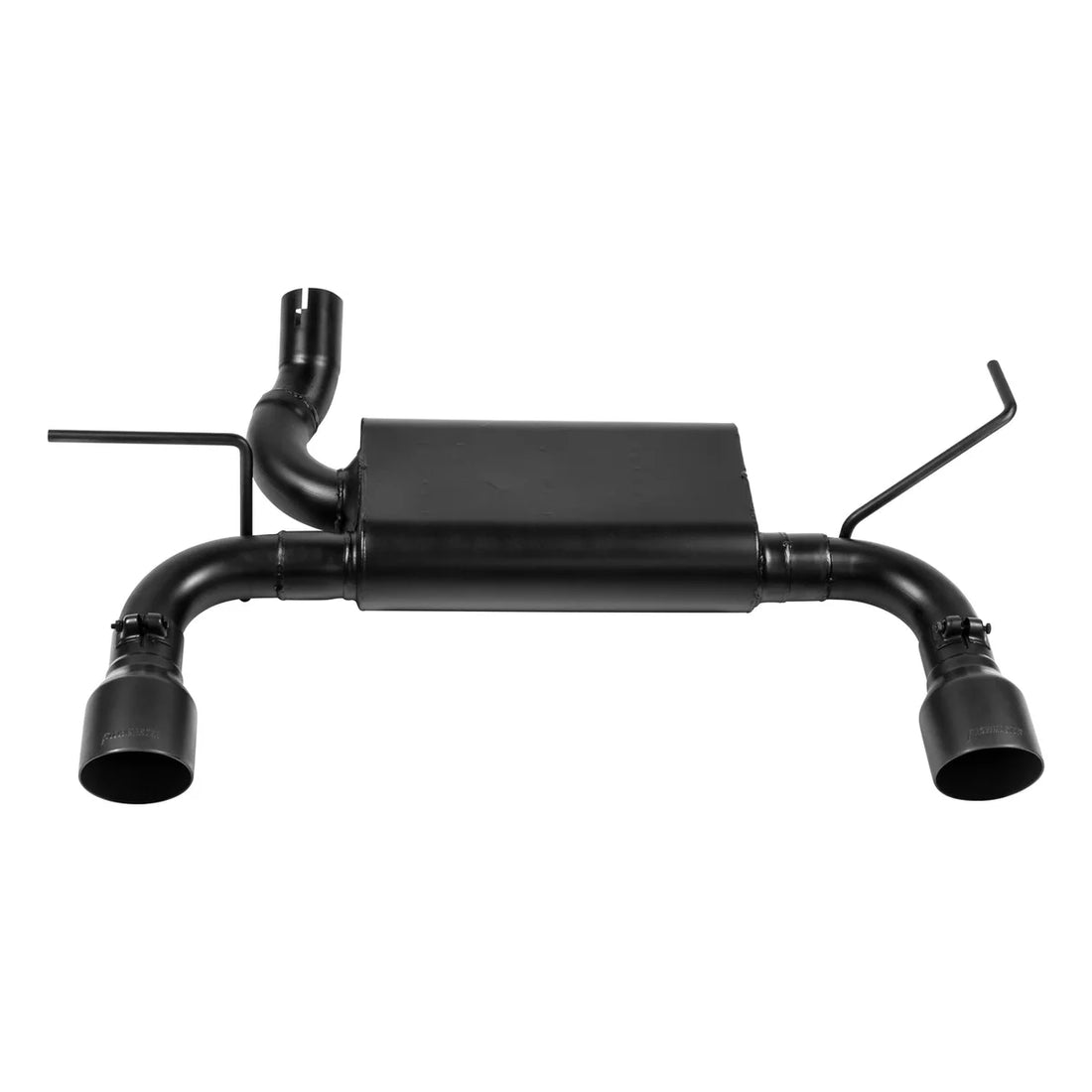 Flowmaster Force II Axle-back Exhaust System fits 2012-2018 Jeep Wrangler / Wrangler JK - Side View