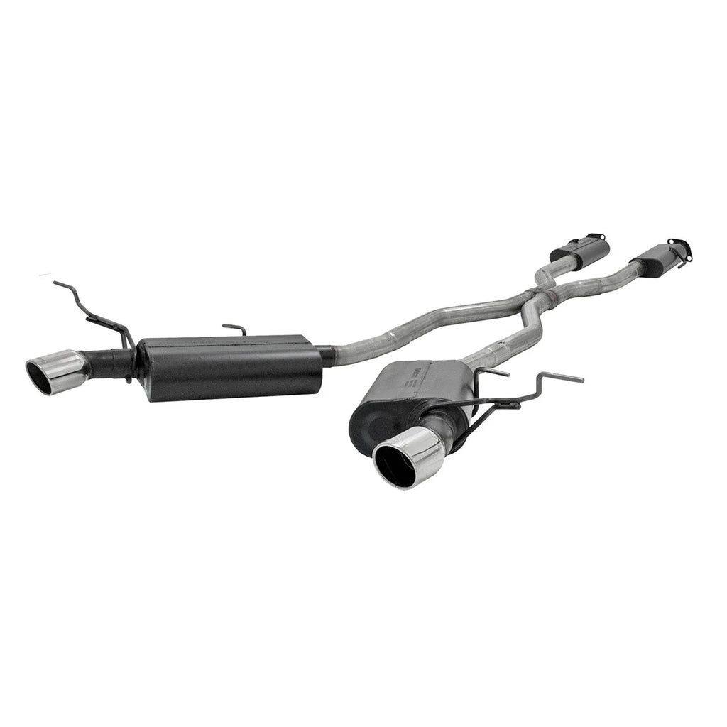Flowmaster Force II Cat-Back Exhaust System fits 2011-2021 Jeep Grand Cherokee - Side View